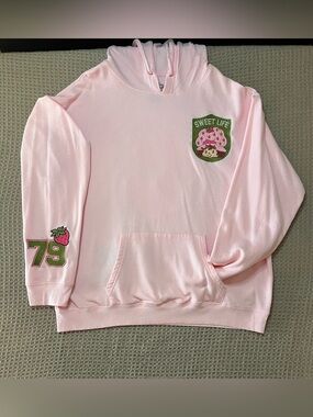 Strawberry Shortcake “Sweet Life' Pink Hoodie Sweatshirt CL (16-18)